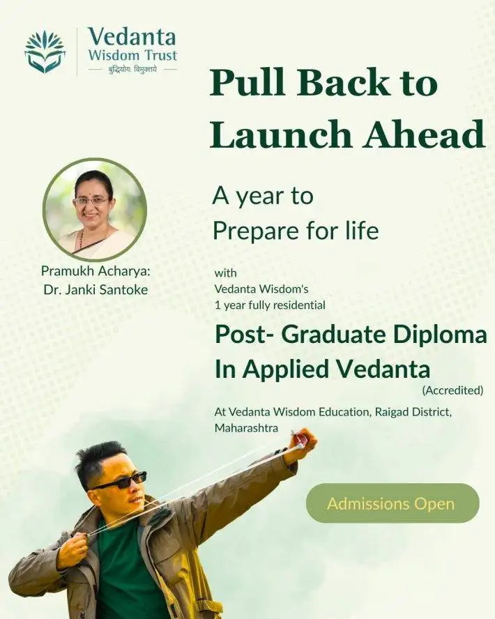 PG Diploma in Applied Vedanta